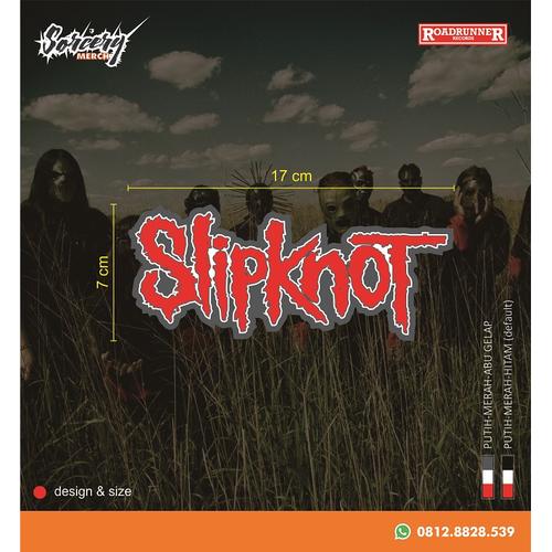 Appliqué - Transfert thermocollant Slipknot - Logo Cut Out