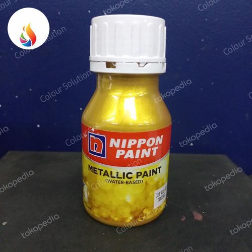 Jual Metallic Paint Gold 3100 dan 3300 / Cat Emas Nippon Paint 300ml