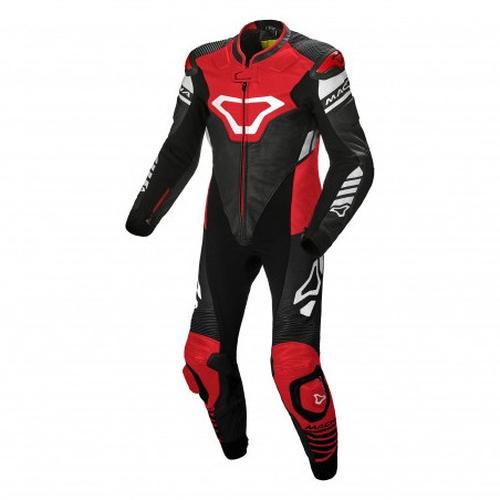 Jual MACNA TRACKTIX Black/Red/White 132 Racing Suit Wearpack - XS/46 ...