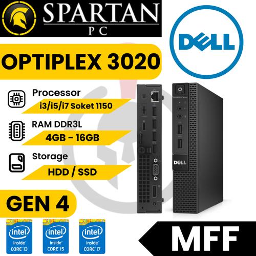 PC Dell OptiPlex 9020 Micro Reconditionné – Intel I5-4570T 8Go RAM 500Go HDD Windows 10 WiFi Bureau Ultra Compact