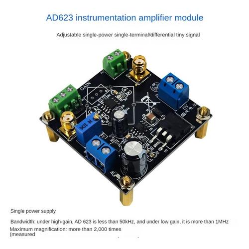 Jual AD620/623 Instrumentation Amplifier Voltage Amplifier Module Na ...