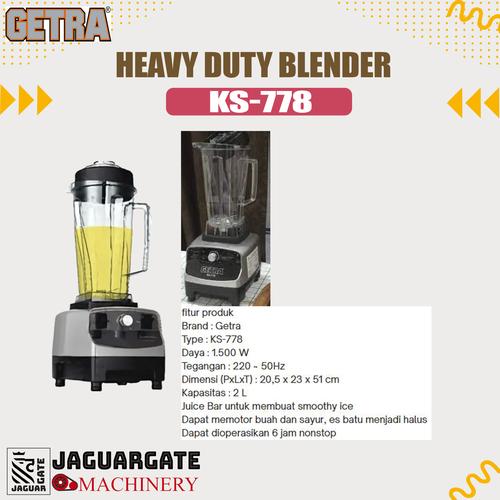 Jual Heavy Duty Blender KS 778 Getra Kota Surabaya jaguargate
