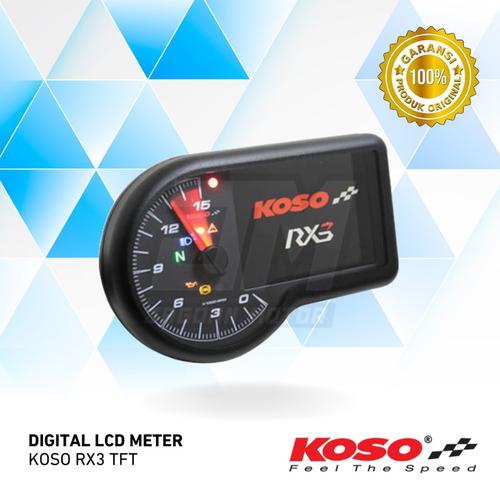 Jual Speedometer Koso Digital LCD Meter RX3 Kota Surabaya