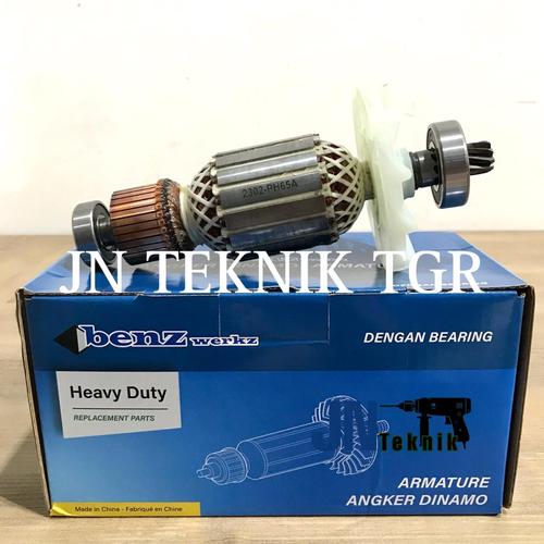Jual ARMATURE PH65A BENZ ANGKER MESIN JACK HAMMER HITACHI PH65A BENZ Kota Tangerang JN