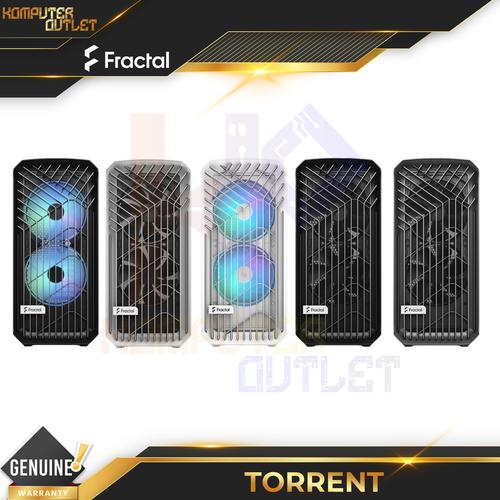 Tokopedia Computer Case Jual FRACTAL PC Case Torrent RGB Tempered Glass Light TInt Casing ...