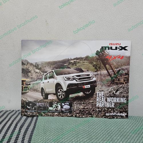 Jual brosur katalog mobil isuzu mux 4x4 2020 flyer Kota Surabaya