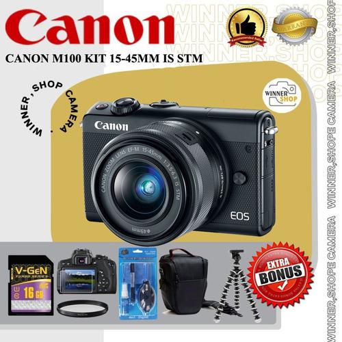Eos M100 Mirrorless Camera Canon M100 Rig Kamera M100 Jual Canon
