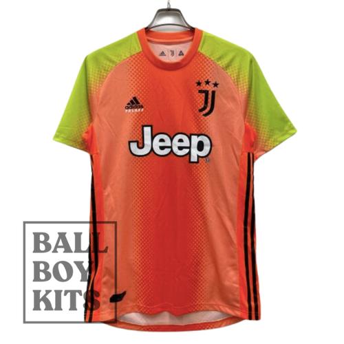 Goalkeeper Orange Juventus Top Goalkeeper Juventus Orange Jersey