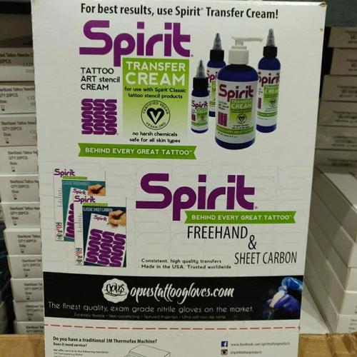 100 Sheets Spirit Stencil Paper For Freehand Tattoo Transfer Made In USA - Foto 9