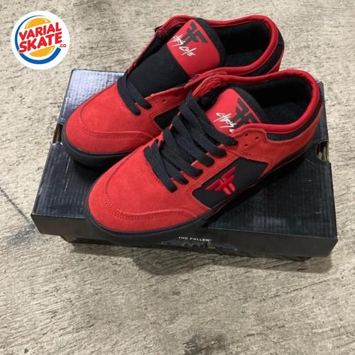 Skateboard shoes fallen ripper scarlet red di Varialsk8co Tokopedia
