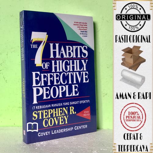 Jual Buku The 7 Habits Of Highly Effective People - Stephen R. Covey ...