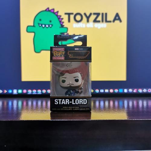 Funko Pop! Keychain: Marvel – Guardians Of The Galaxy 3 Star-Lord, Ca. 11,8 Cm, Vinyl-Schlüsselanhänger