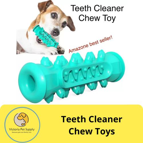 Promo Teeth Cleaner Chew Toy Sikat Gigi Anjing Dog Gigitan Toys Hijau  di Victoria Pet Supply Tokopedia