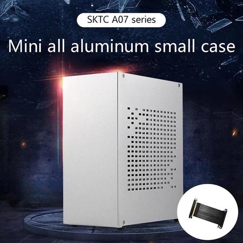 Tokopedia Computer Case Jual Sale NEW-A07 Mini ITX Computer Case Chassis HTPC Host Case USB3.0 ...