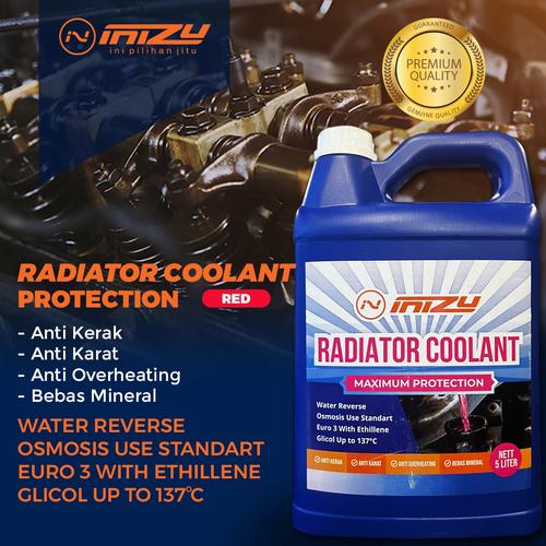 Jual Inizu radiator coolant 5L (merah) / air radiator mobil - Kab ...