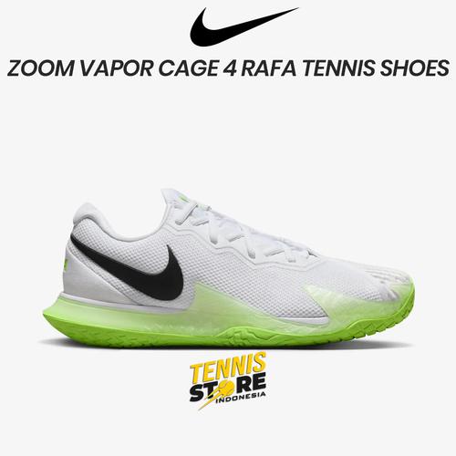 Jual Nike Court ZOOM VAPOR CAGE 4 RAFA / RAFAEL NADAL White Lemon 