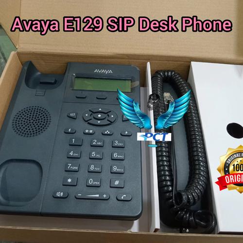 Jual Ip Phone Avaya E129 Avaya Telepon Systems Voip Phone Sip Desk ...
