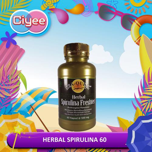 Jual SeaQuill Herbal Spirulina Freshter 60 Kapsul Sea Quill Spirulina Kota Tangerang