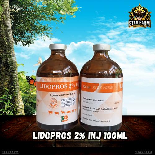 Jual Lidopros 2% Inj 100 ml - Obat Hewan Star Farm - Kab. Bogor - Star ...