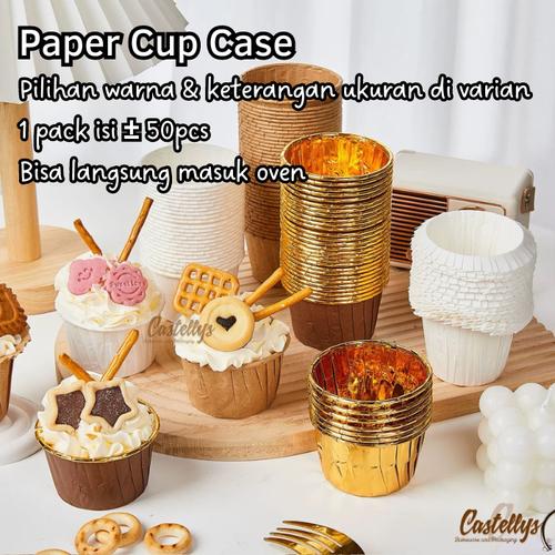 Jual Paper Cup Case Cupcase Kertas Alas Mangkok Cupcake Muffin Kue Cake ...
