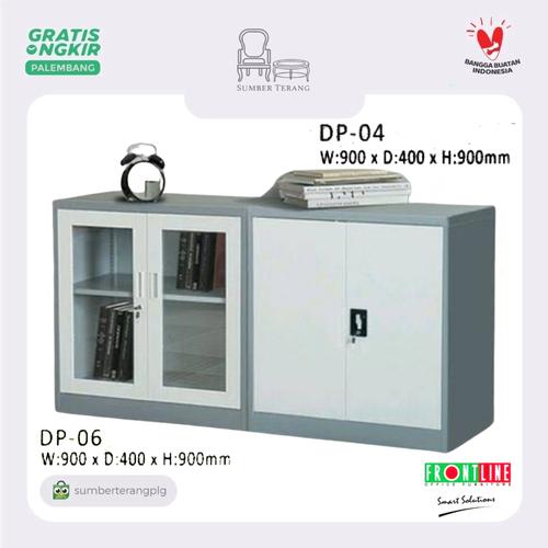 Jual Lemari Arsip Swing Rak Filling Cabinet Pendek Besi Frontline DP 04 ...