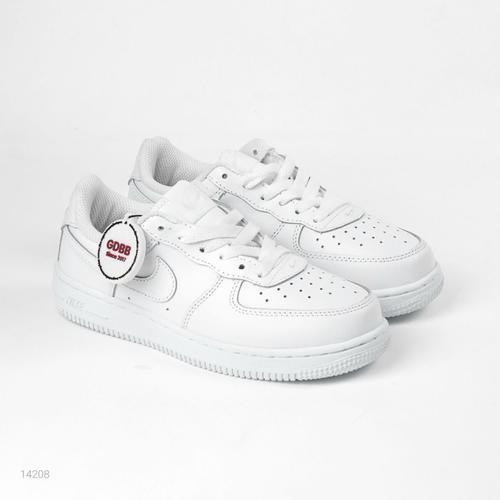 Sepatu Preschool Air Force Ones Jual AF1 Low All White Triplewhite