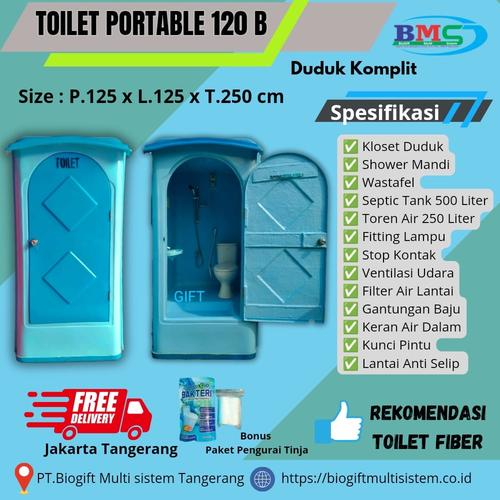 Jual TOILET PORTABLE JUMBO SIZE KLOSET DUDUK SHOWER WASTAFEL, TOILET VIP - Kab. Tangerang ...