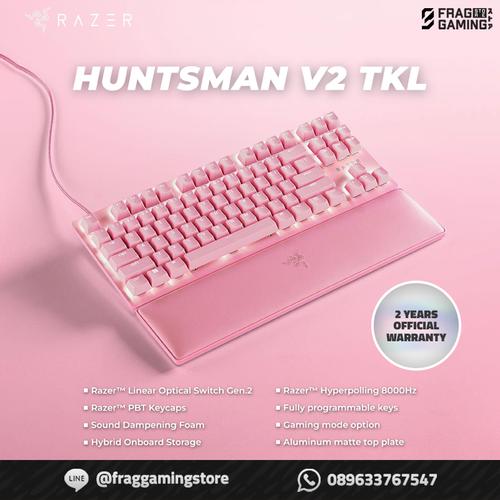 Pink Razor Huntsman Mini Jual Razer Huntsman V2 TKL Quartz Mechanical Gaming Keyboard Pink ...