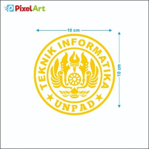 Jual STIKER KAMPUS TEKNIK INFORMATIKA STICKER UNPAD KACA MOBIL BUKU ...