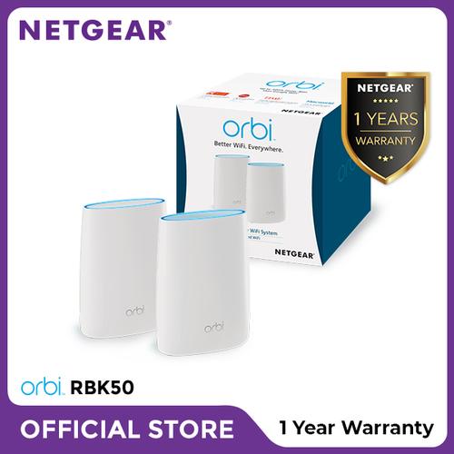 Promo Netgear Orbi RBK50 Tri Band Mesh WiFi System AC3000 Router