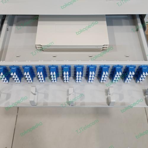 Jual otb rack 96 core LC Lengkap PAZ Full ORIGINAL / ukuran 2U - Tanpa ...