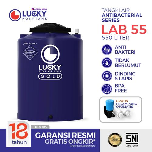 Lo Lab 55 Jual Tandon / Toren Air Anti bakteri Lucky 550 liter (LAB 55) - Orange ...