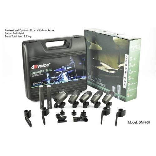 Jual Mic Drum db Voice DM 700 dBVoice DM700 Kit Drum - Jakarta Pusat ...