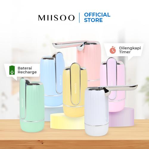Promo MIISOO Pompa Air Galon Macaron 2 Tombol Gallon Dispenser Air ...