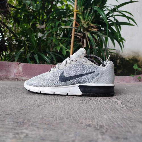 Jual Nike air max sequent gray Kota Malang Sepatu_secondym