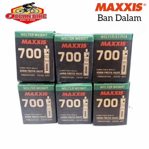 Câmara Maxxis Ultralight 700x23/32C Válvula Presta 48mm | Leveza e