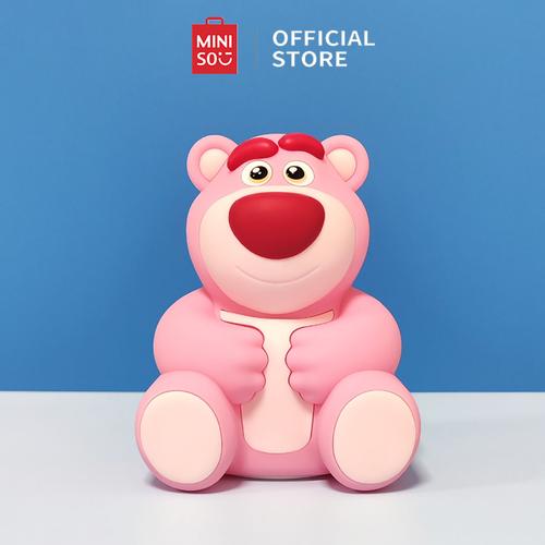 Promo MINISO x Disney Pixar Lampu Tidur Pentol Quby Lotso Strawberry