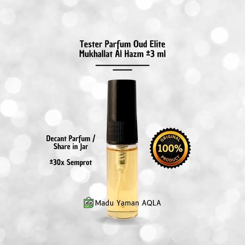 Promo PARFUM OUD ELITE MUKHALLAT AL HAZM PARFUM PRIA MASCULINE FRAGRANCE EDP 3ML Kota Bogor