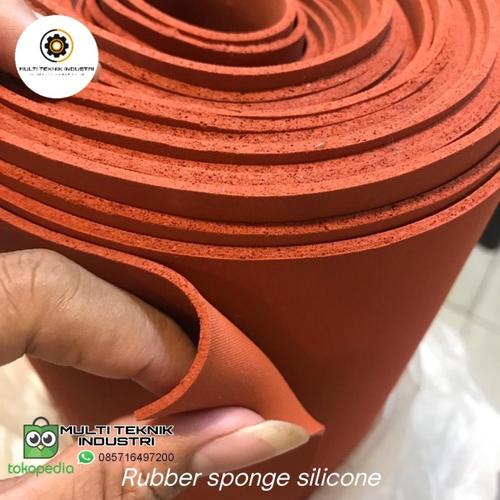 Jual Sponge Silicone Rubber Sheet 2mm 50cm X 100cm Jakarta Barat