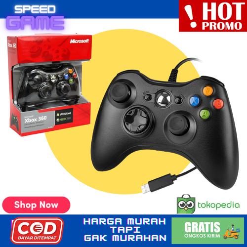 Jual Stik Stick Xbox 360 PC Controller Wired khusus pc dan laptop