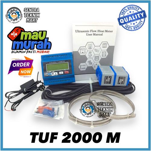 Jual Ultrasonic Liquid flowmeter TUF-2000M TS-2 DN15-100mm Digital Flow ...