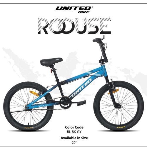 Jual Sepeda BMX United Roouse 20 Inch, Stang 360° Affix