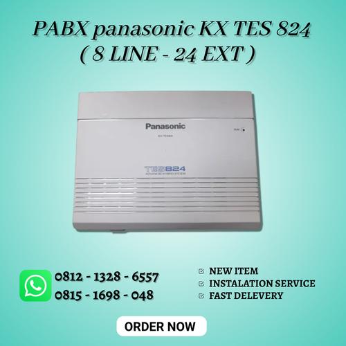 Jual PABX Panasonic KXTES 824 ( Kapasitas 8 Line 24 Ext ) Jakarta