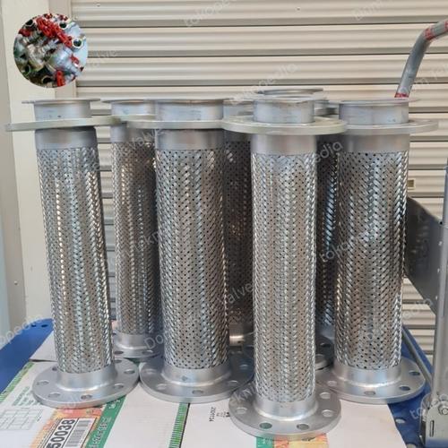 Jual FLEXIBLE HOSE 6" INCH DN150 SS304 JIS 10K HIDUP MATI 50CM ...