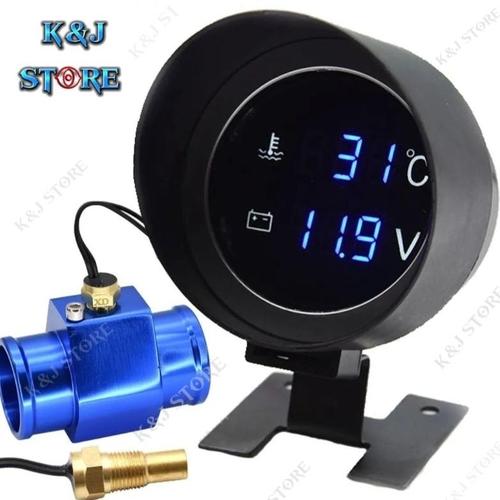 Temp Mobil Jual Best Digital Water Temp Meter 12V-24V Water Temperature Mobil ...