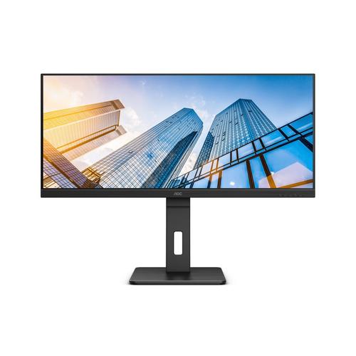 Jual Monitor AOC U34P2C 34inch IPS 1440p Ultrawide DP USB-C 65w Speaker ...