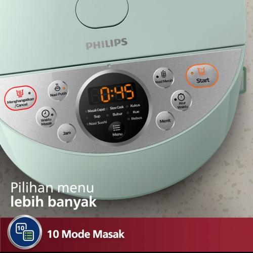 Jual PHILIPS Digital Rice Cooker [1.8 L] HD4515/85 Jakarta Barat
