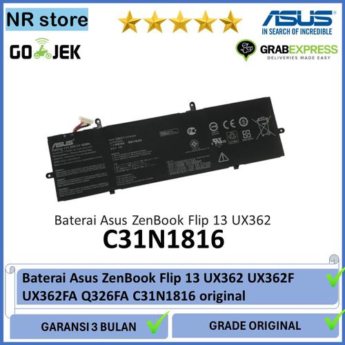 Jual Baterai Asus ZenBook Flip 13 UX362 UX362F UX362FA Q326FA