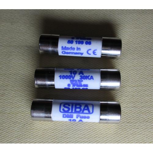 Sicherungsrohr 10A 1000V – 10x38 Mm, Keramik, 30 KA – Für Anspruchsvolle Stromkreise