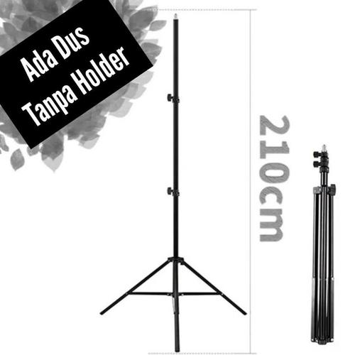 Jual ORIGINAL Tripod 2,1 meter Light Stand Tripod Universal 2 meter ...